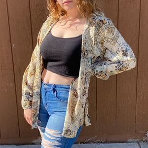 🍄 Vintage Style Button Down